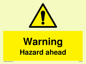 WV5664: Warning Hazard ahead