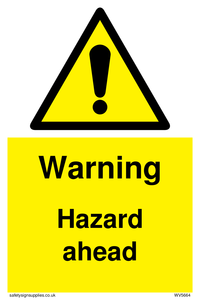 WV5664: Warning Hazard ahead
