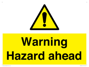 WV5664: Warning Hazard ahead