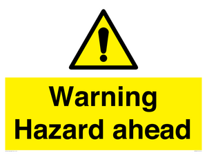 WV5664: Warning Hazard ahead