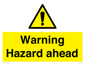 WV5664: Warning Hazard ahead