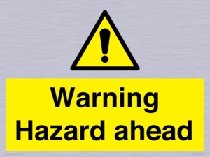 WV5664: Warning Hazard ahead