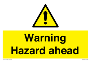 WV5664: Warning Hazard ahead