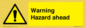 WV5664: Warning Hazard ahead