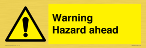 WV5664: Warning Hazard ahead