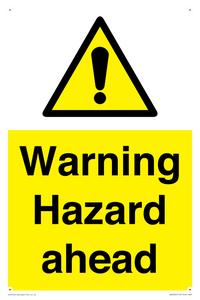 WV5664: Warning Hazard ahead