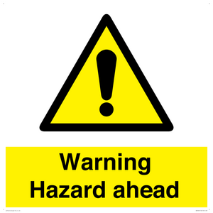WV5664: Warning Hazard ahead