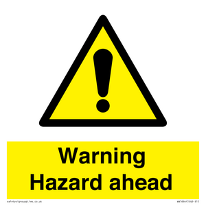 WV5664: Warning Hazard ahead