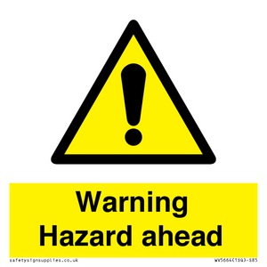 WV5664: Warning Hazard ahead