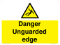 WV5667: Danger Unguarded edge