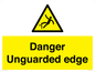 WV5667: Danger Unguarded edge