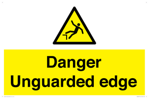 WV5667: Danger Unguarded edge