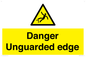 WV5667: Danger Unguarded edge