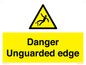 WV5667: Danger Unguarded edge