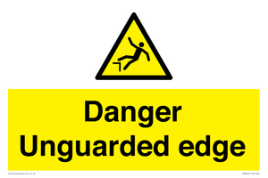 WV5667: Danger Unguarded edge