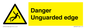WV5667: Danger Unguarded edge