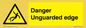 WV5667: Danger Unguarded edge