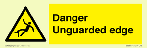 WV5667: Danger Unguarded edge