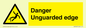WV5667: Danger Unguarded edge