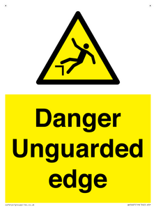 WV5667: Danger Unguarded edge