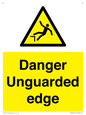 WV5667: Danger Unguarded edge