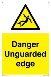 WV5667: Danger Unguarded edge