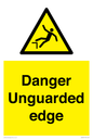 WV5667: Danger Unguarded edge