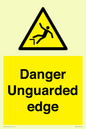 WV5667: Danger Unguarded edge