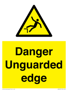 WV5667: Danger Unguarded edge