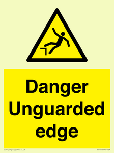 WV5667: Danger Unguarded edge