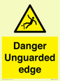 WV5667: Danger Unguarded edge