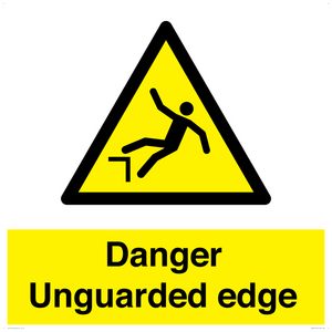 WV5667: Danger Unguarded edge