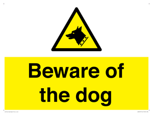 WV5674: Beware of the dog