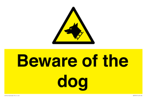 WV5674: Beware of the dog