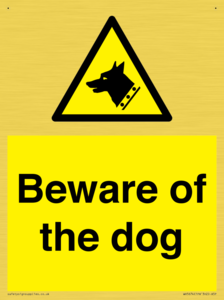WV5674: Beware of the dog
