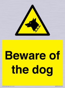 WV5674: Beware of the dog