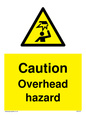 WV5757: Caution Overhead hazard