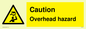 WV5757: Caution Overhead hazard