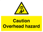 WV5757: Caution Overhead hazard
