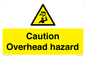 WV5757: Caution Overhead hazard