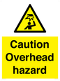 WV5757: Caution Overhead hazard