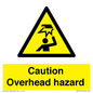 WV5757: Caution Overhead hazard