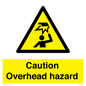 WV5757: Caution Overhead hazard