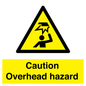 WV5757: Caution Overhead hazard