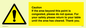 WV6201: Caution if area beyond this point is congested, please do not queue