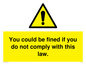 WV6283: You could be fined if you do not comply with this law.