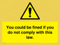 WV6283: You could be fined if you do not comply with this law.