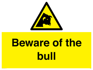 WV7008: Beware of the bull