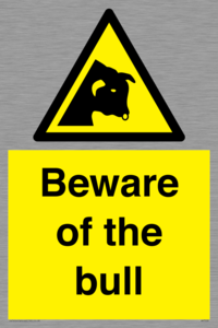 WV7008: Beware of the bull