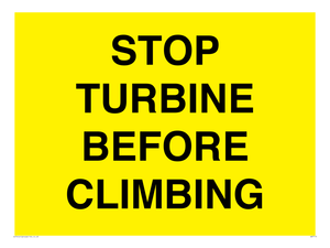 WV7115: STOP TURBINE BEFORE CLIMBING